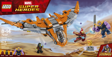 LEGO Super Heroes Thanos: Ultimate Battle 76107