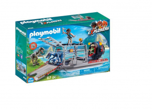 Playmobil - Enemy airboat with Raptor