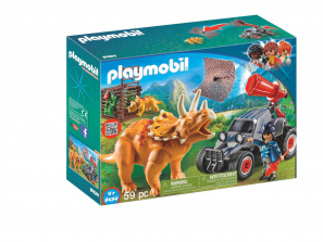 Playmobil - Enemy Quad with Triseratops