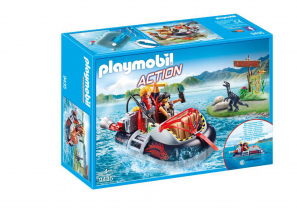 Playmobil - Dino Hovercraft with Underwater Motor