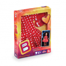 B Friends - Polka Dot Dress Fashion Clothes for 18-inch Doll