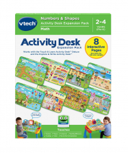 Touch & Learn Activity Desk Deluxe - Numbers & Shapes - English Edition