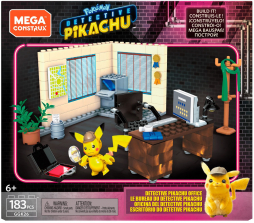 Mega Construx Detective Pikachu - Detective Pikachu's Office