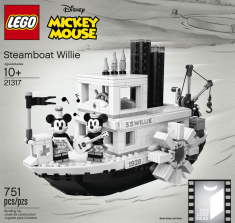 LEGO Ideas Steamboat Willie 21317