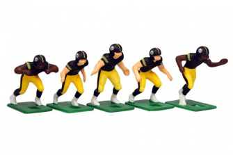Pittsburgh Steelers Dark Uniform NFL Action Figure Set
