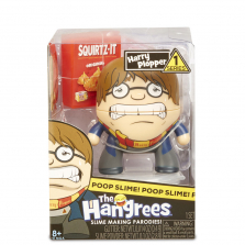 The Hangrees Harry Plopper Collectible Parody Figure with Slime