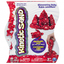 Kinetic Sand 1lb Shimmering Ruby Red