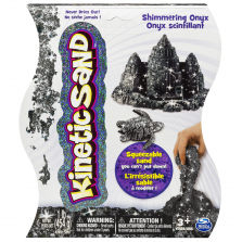 Kinetic Sand 1lb Shimmering Black Onyx