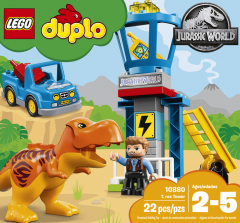 LEGO DUPLO Jurassic Evolution World T-Rex Tower 10880