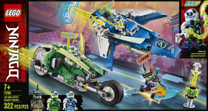 LEGO Ninjago Jay and Lloyd's Velocity Racers 71709