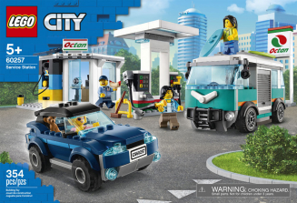 LEGO City Nitro Wheels Service Station 60257
