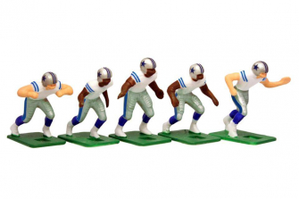 Dallas Cowboys White Uniform NFL Action Figure Set