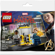 LEGO Super Heroes Captain Marvel and Nick Fury 30453
