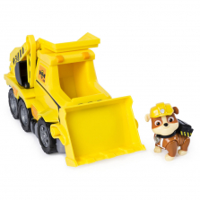 PAW Patrol Ultimate Rescue, Rubble's Ultimate Rescue Bulldozer with Moving Scoop and Lift-up Dump Bed