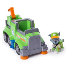 PAW Patrol Ultimate Rescue, Rocky's Ultimate Rescue Recycling Truck with Moving Crane and Flip-open Ramp