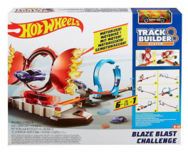 Hot Wheels Track Builder Bullseye Blaze Challenge - R Exclusive
