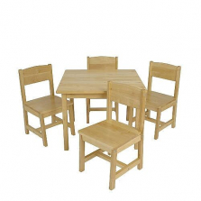KidKraft Farmhouse Table & 4 Chair Set