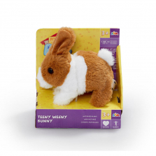 Pitter Patter Pets - Teeny Weeny Bunny Brown and White
