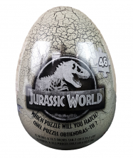 Jurassic Evolution World 46-Piece Mystery Puzzle In Egg Packaging