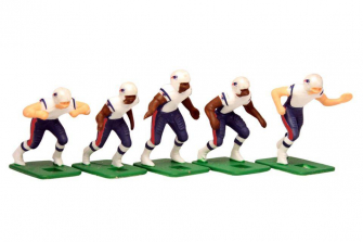 New England Patriots White Uniform NFL Action Figure Set