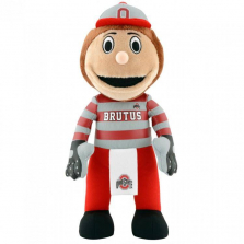 Ohio State Buckeyes Brutus Buckeye 10 Inch Plush Mascot Figure