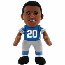 Bleacher Creatures NFL Detroit Lions 10 inch Stuffed Figure - Barry Sanders Blue