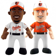 Bleacher Creature MLB Baltimore Orioles Dynamic Duo 10 inch Stuffed Figure - Adam Jones and Chris Davis