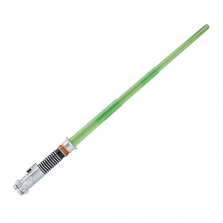 Star Wars Luke Skywalker Electronic Green Lightsaber - French Edition