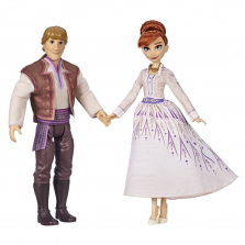Disney Frozen Anna and Kristoff Fashion Dolls 2-Pack Disney Frozen Anna and Kristoff Fashion Dolls 2-Pack 