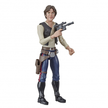 Star Wars Galaxy of Adventures Han Solo with Fun Blaster Feature Star Wars Galaxy of Adventures Han Solo with Fun Blaster Feature 