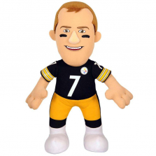 NFL Player 10 Inch Plush Figure Pittsburgh Steelers Ben Roethlisberger