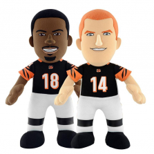 Bleacher Creature NFL Cincinnati Bengals Dynamic Duo 10 inch Stuffed Figure - Dalton and Green