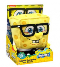Мягкая игрушка Губка Боб в очках Spongebob