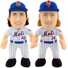 Bleacher Creatures MLB New York Mets Dynamic Duo 10 inch Stuffed Figure - Jacob deGrom and Noah Syndergaard