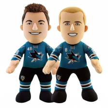 Bleacher Creature NHL San Jose Sharks Dynamic Duo 10 inch Stuffed Figure - Joe Pavelski and Hertl