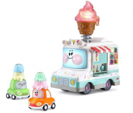 Игровой набор Go! Go! Cory Carson Фургончик с мороженым Эйлин с двумя шариками Кори Карсон