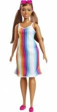Barbie Loves the Ocean Beach-Themed Doll (11.5-inch Curvy Brunette), Made from Recycled Plastics Barbie Loves the Ocean Beach-Themed Doll (11.5-inch Curvy Brunette), Made from Recycled Plastics 