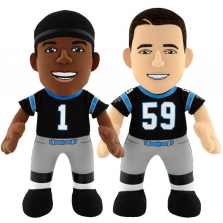 Bleacher Creature NFL Carolina Panthers Dynamic Duo 10 inch Stuffed Figure - Newton and Keukly