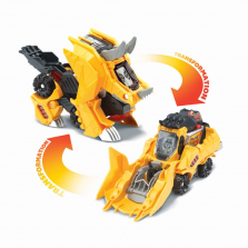 VTech Switch and Go Triceratops Bulldozer - French Edition VTech Switch and Go Triceratops Bulldozer - French Edition 