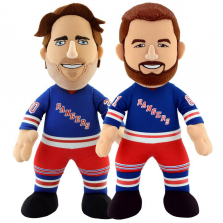 Bleacher Creature NHL New York Rangers Dynamic Duo 10 inch Stuffed Figure - Lundqvist and Nash