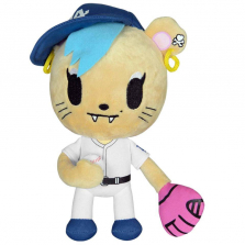 Bleacher Creature MLB Los Angeles Dodgers 8 inch Plush Savana The Cat