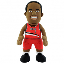 NBA Player 10 Inch Plush Doll Blazers - Damian Lillard (red)