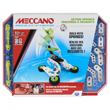Meccano, Action Springs Innovation Set STEAM Building Kit Meccano, Action Springs Innovation Set STEAM Building Kit 
