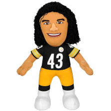 NFL Player 10 Inch Plush Figure Pittsburgh Steelers Troy Polamalu