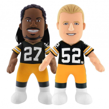 Bleacher Creatures NFL Green Bay Packers Dynamic Duo 10 inch Stuffed Figure - Lacy and Matthews