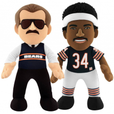 Bleacher Creature NFL Chicago Bears Dynamic Duo 10 inch Stuffed Figure - Ditka and Payton