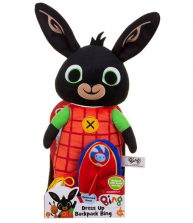 Мягкая игрушка Кролик Бинг Bing Bunny с рюкзаком