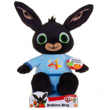 Мягкая игрушка Кролик Бинг время сна Bing Bunny в пижаме интерактивный