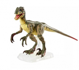 Фигурка Динозавр Велоцираптор Male самец Янтарная коллекция Jurassic Wolrd 3