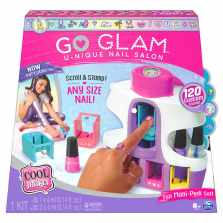 Cool Maker, GO GLAM U-nique Nail Salon with Portable Stamper, 5 Design Pods and Dryer Cool Maker, GO GLAM U-nique Nail Salon with Portable Stamper, 5 Design Pods and Dryer 